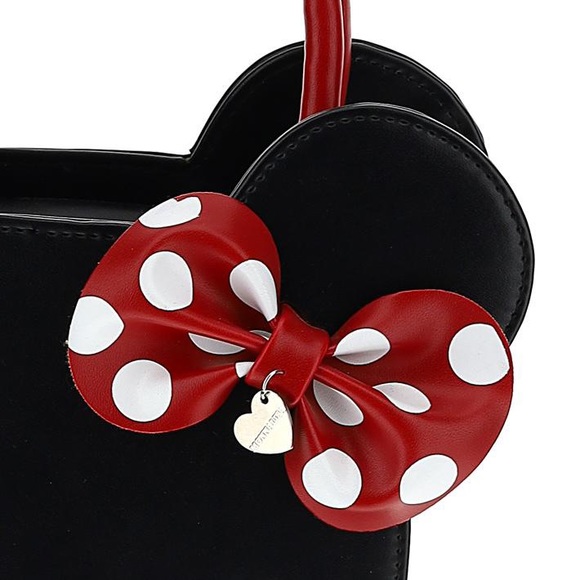 MONNALISA MINNIE MOUSE FAUX LEATHER HANDBAG - Picture 4 of 4
